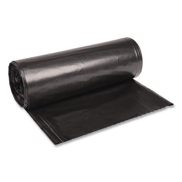 Boardwalk® Low Density Repro Can Liners, 60 Gal, 1.6 Mil, 38" X 58", Black, 10 Bags-roll, 10 Rolls-carton freeshipping - TVN Wholesale